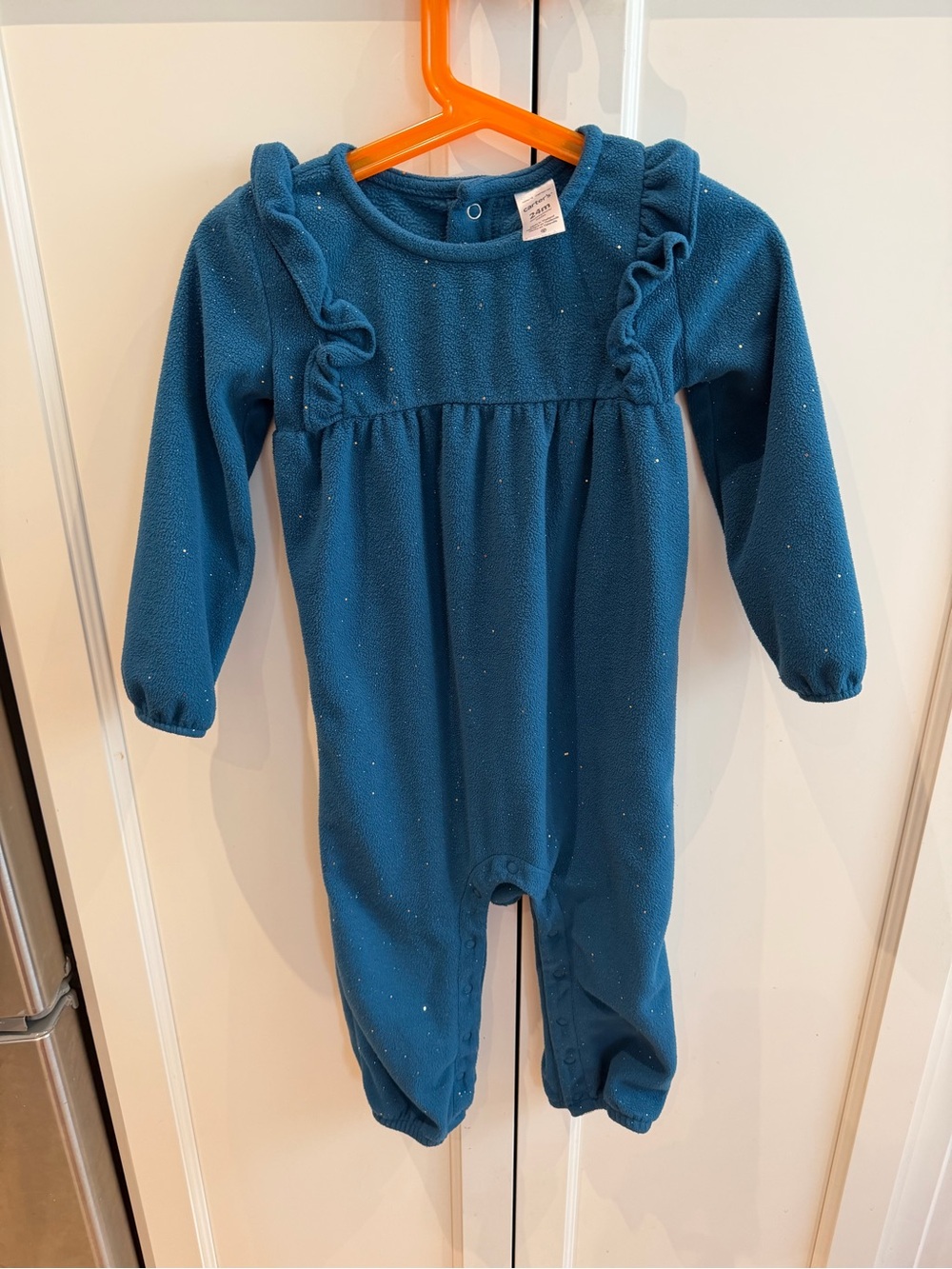 Carter’s 24m Teal Long Sleeve One-Piece Romper